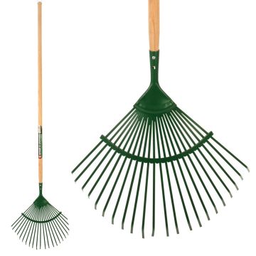 Flat Tine Lawn Rake 22 Teeth Spear & Jackson