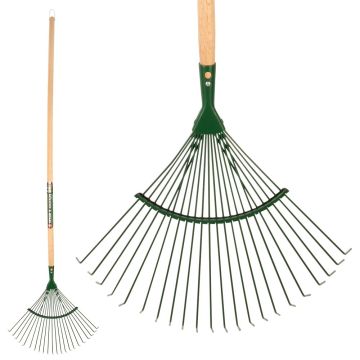 Spear & Jackson lawn rake with 22 round tines