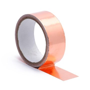 Copper adhesive tape for slugs 3cm (1in) x 4m (13ft) - The Cordeline