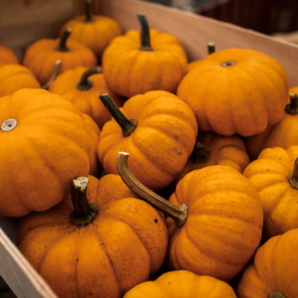 Miniature Pumpkin Jack Be Little - Ferme de Sainte Marthe Seeds