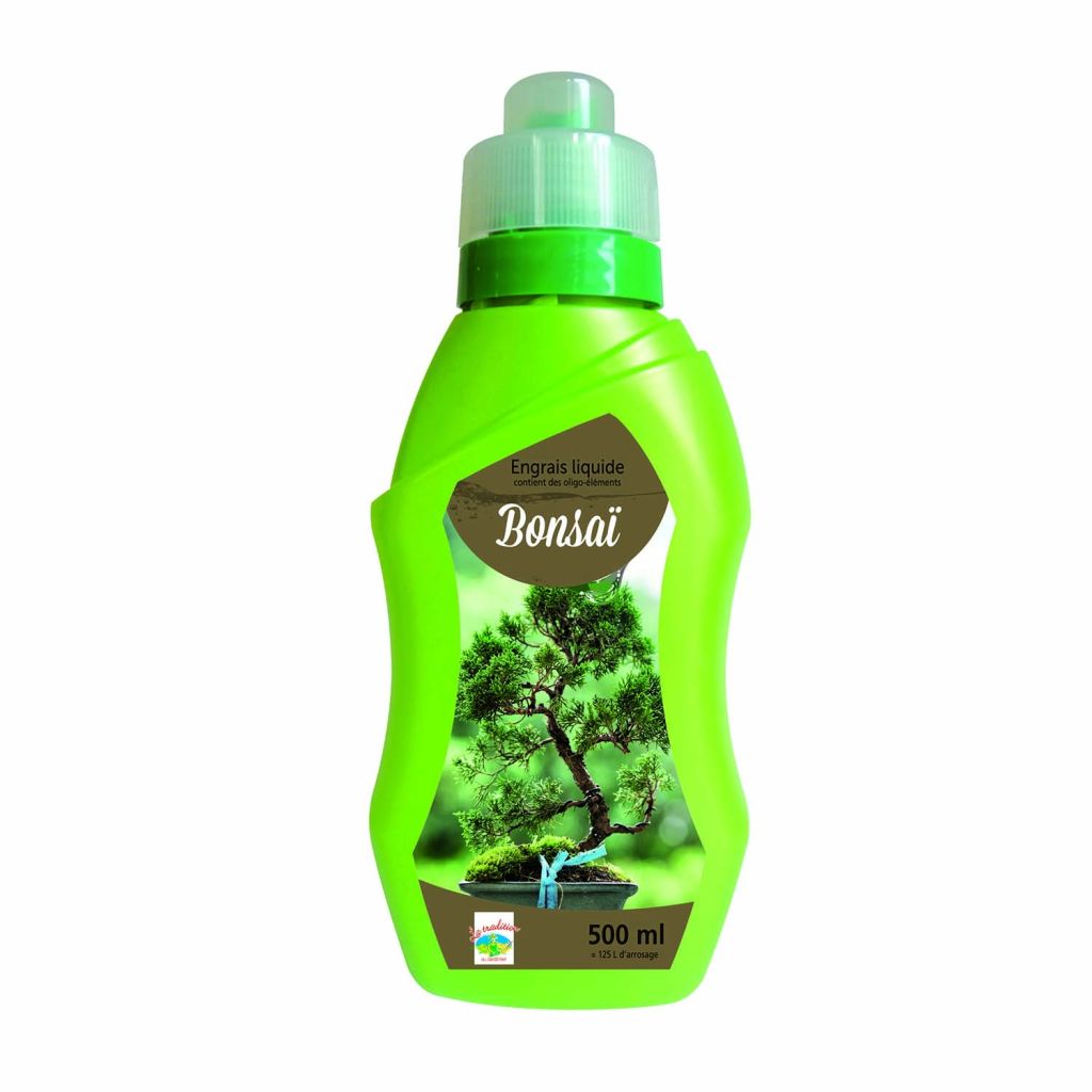 Bonsai Liquid Fertilizer NPK 4-6-6 with Trace Elements, 0.5L bottle