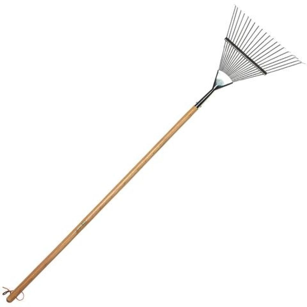 Round wire leaf rake with 20 teeth Burgon & Ball - RHS Range