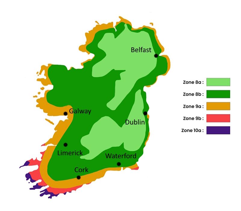 Hardiness map